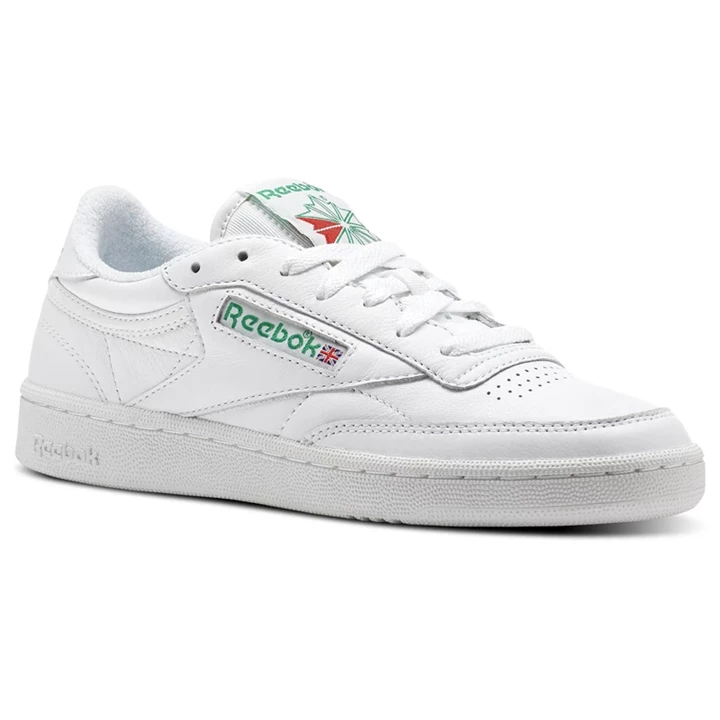 Zapatillas Reebok Club C 85 Archive Mujer Blancas Verde Rojas | 958216PHV