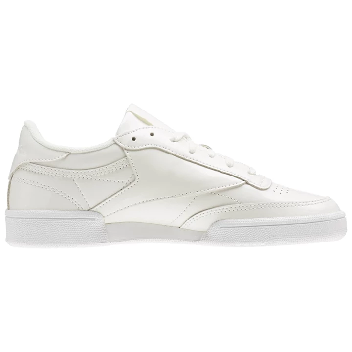 Zapatillas Reebok Club C 85 Charol Mujer Blancas | 390658GME