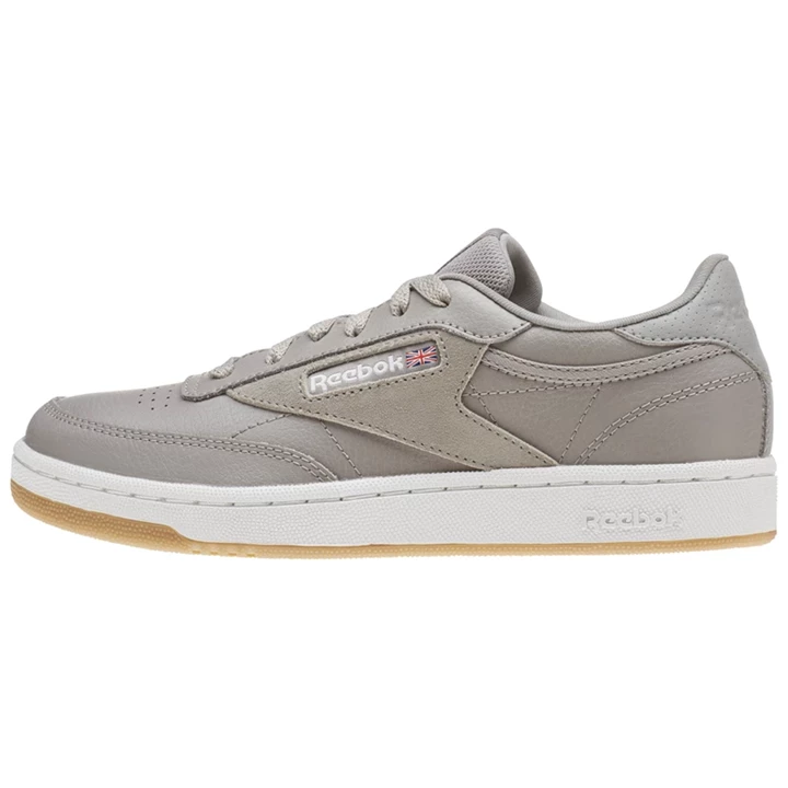 Zapatillas Reebok Club C 85 ESNTLS Niños Gris Blancas Azules | 269174RWG