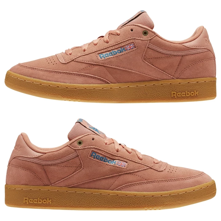 Zapatillas Reebok Club C 85 Hombre Albaricoque Turquesa | 714850DVB