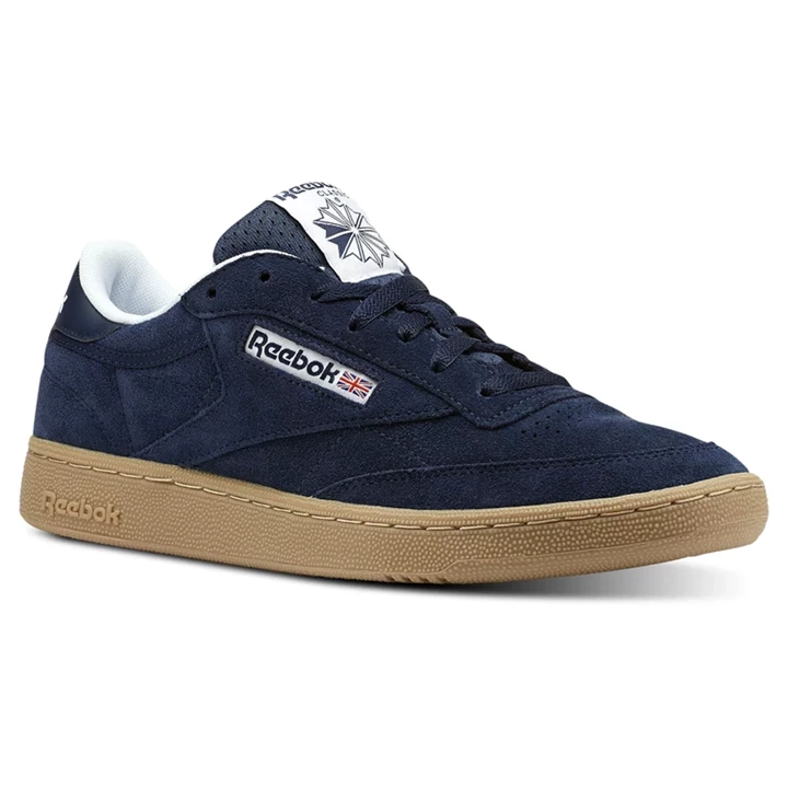 Zapatillas Reebok Club C 85 Hombre Azul Marino Blancas | 941028OJX