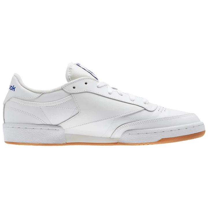 Zapatillas Reebok Club C 85 Hombre Blancas Azul Real | 254086VYI