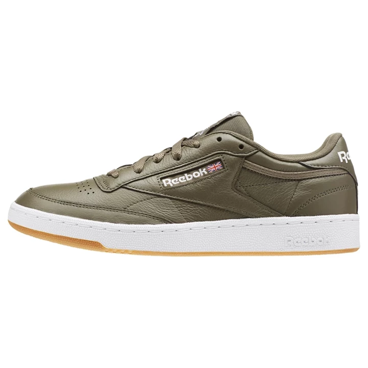 Zapatillas Reebok Club C 85 Hombre Gris Blancas | 430281VNG