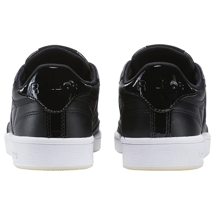 Zapatillas Reebok Club C 85 Melted Metals Mujer Negras Blancas | 945826TAH