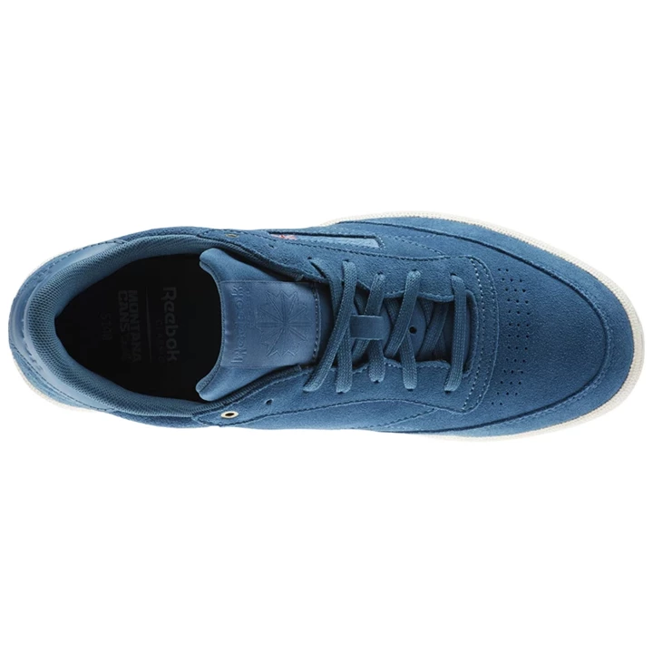 Zapatillas Reebok Club C 85 Montana Cans collaboration Mujer Azules | 048615XYO