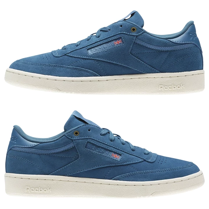 Zapatillas Reebok Club C 85 Montana Cans collaboration Mujer Azules | 048615XYO