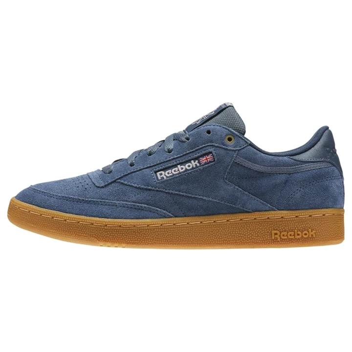 Zapatillas Reebok Club C 85 Mujer Azul Marino Marrones | 280576SLU