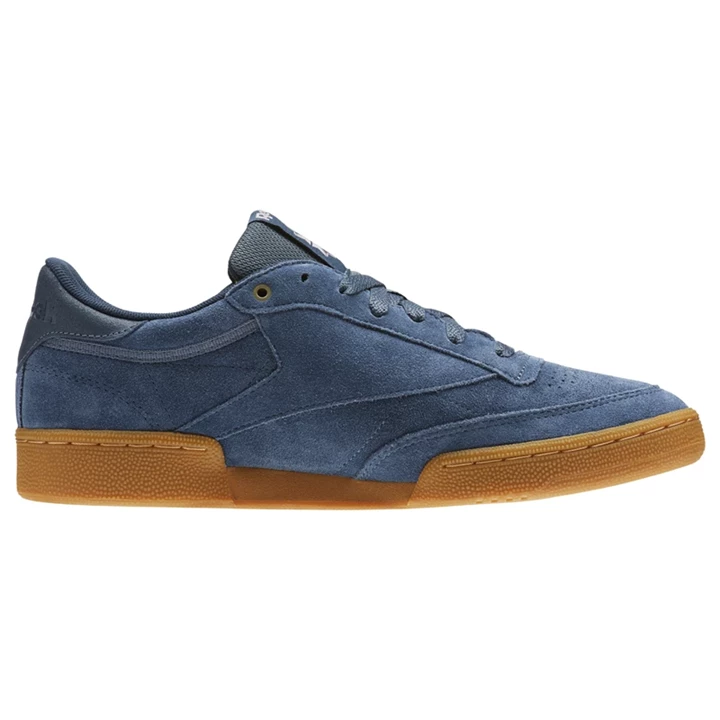 Zapatillas Reebok Club C 85 Mujer Azul Marino Marrones | 280576SLU