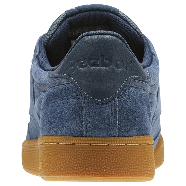 Zapatillas Reebok Club C 85 Mujer Azul Marino Marrones | 280576SLU