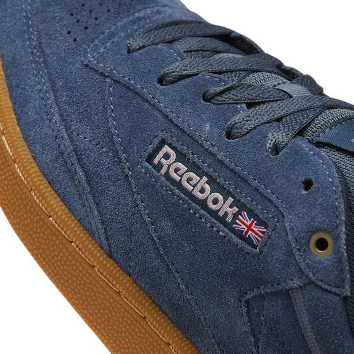 Zapatillas Reebok Club C 85 Mujer Azul Marino Marrones | 280576SLU