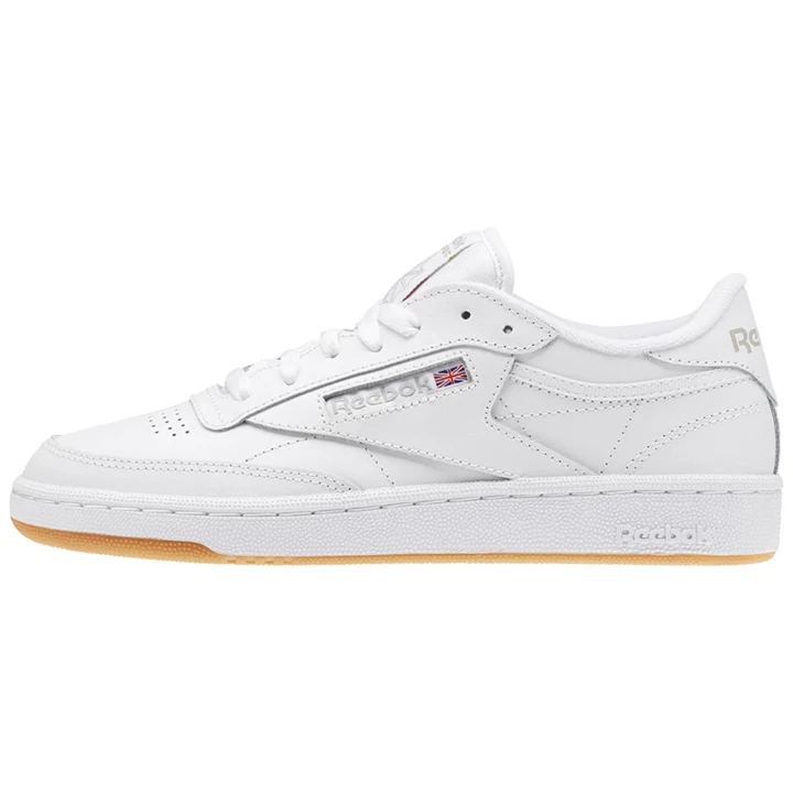 Zapatillas Reebok Club C 85 Mujer Blancas Gris | 452803DHK