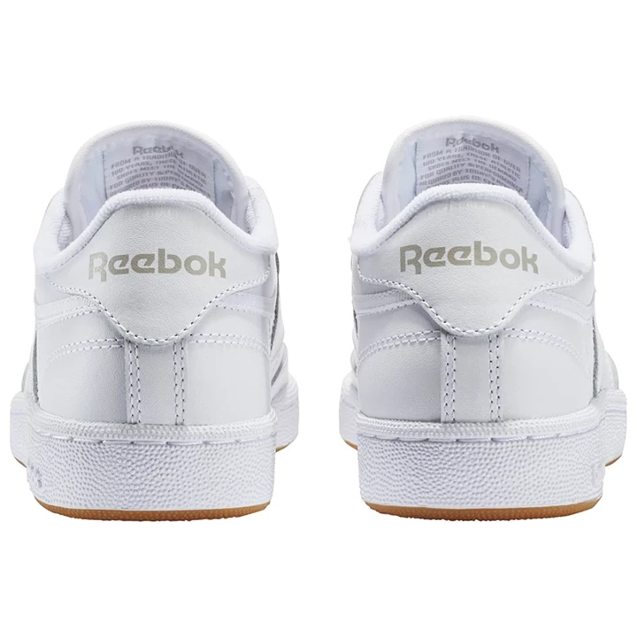 Zapatillas Reebok Club C 85 Mujer Blancas Gris | 452803DHK