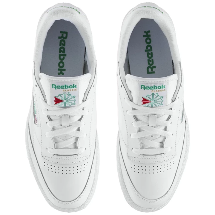 Zapatillas Reebok Club C 85 Mujer Blancas Verde | 580362QHM