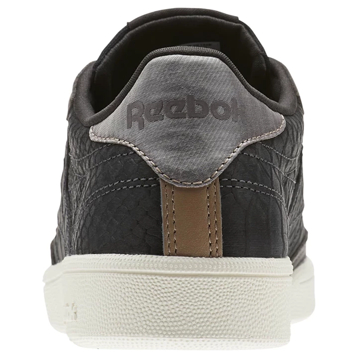 Zapatillas Reebok Club C 85 Mujer Doradas Negras | 485026EVN