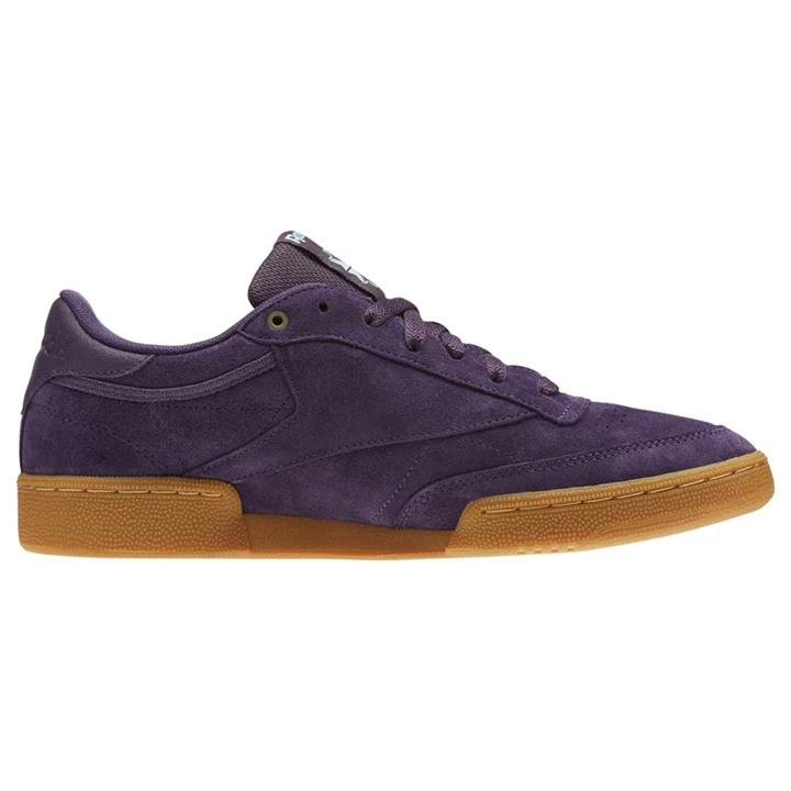 Zapatillas Reebok Club C 85 Mujer Moradas Oscuro | 729358URY