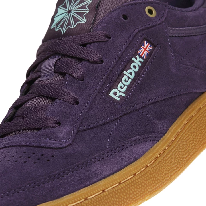 Zapatillas Reebok Club C 85 Mujer Moradas Oscuro | 729358URY