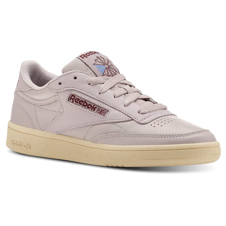 Zapatillas Reebok Club C 85 Mujer Rosas Beige | 019476KMG