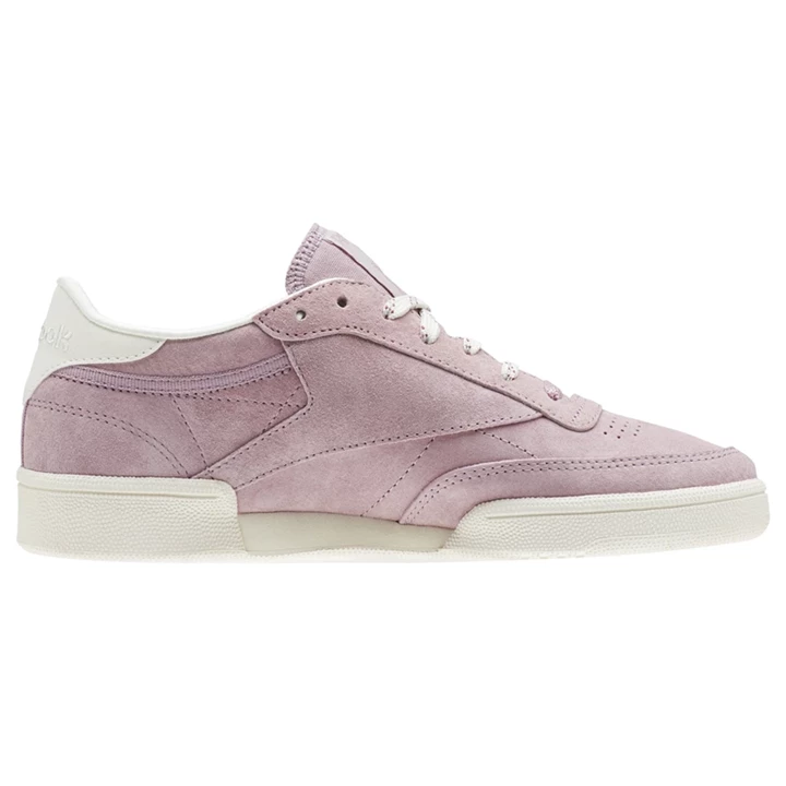 Zapatillas Reebok Club C 85 Mujer Rosas Blancas | 150697QSM