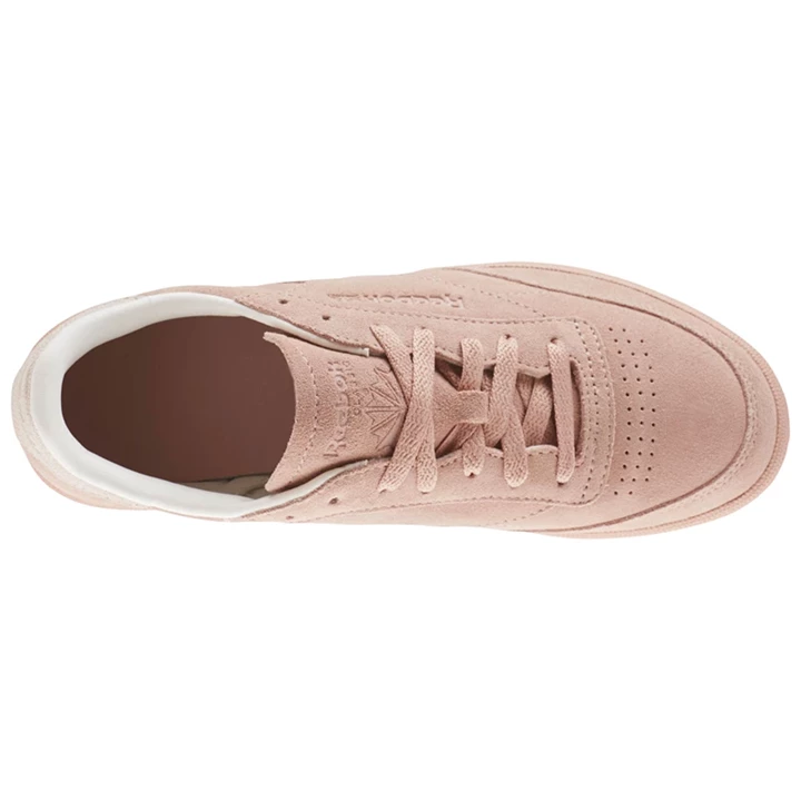 Zapatillas Reebok Club C 85 Nubuck Mujer Rosas Rosas | 340672GKS