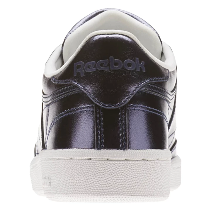 Zapatillas Reebok Club C 85 S Shine Mujer Azules Oscuro Blancas | 750892YRU