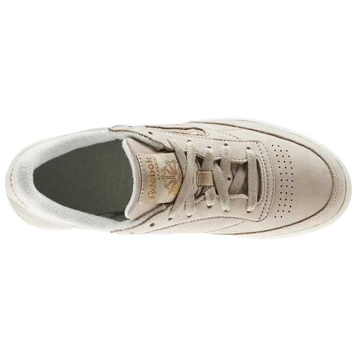 Zapatillas Reebok Club C 85 VTG Mujer Beige | 860735QKZ