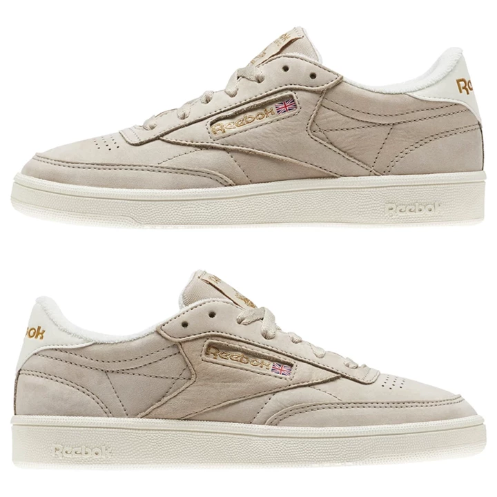 Zapatillas Reebok Club C 85 VTG Mujer Beige | 860735QKZ