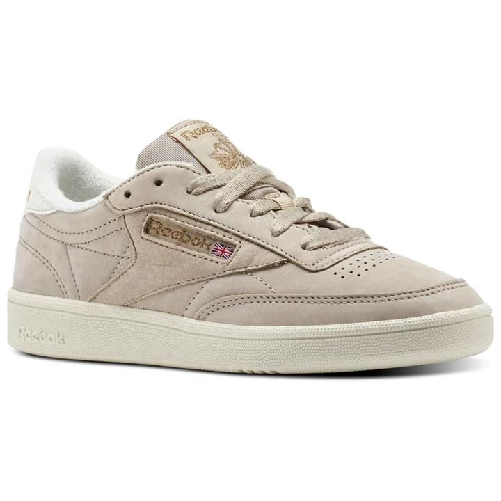 Zapatillas Reebok Club C 85 VTG Mujer Beige | 860735QKZ