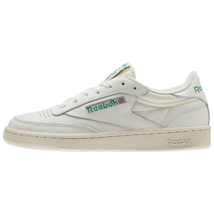 Zapatillas Reebok Club C 85 Vintage Mujer Verde Blancas Rojas | 698231VPY