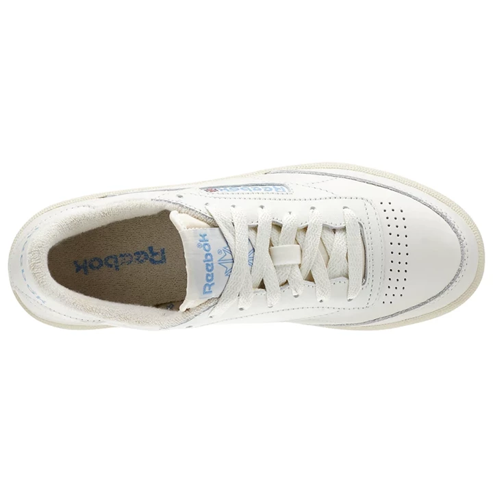 Zapatillas Reebok Club C 85 Vintage Mujer Blancas Azules Rojas | 721645FRY