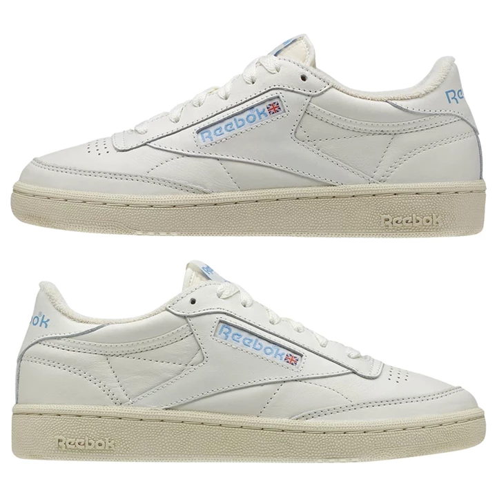 Zapatillas Reebok Club C 85 Vintage Mujer Blancas Azules Rojas | 721645FRY