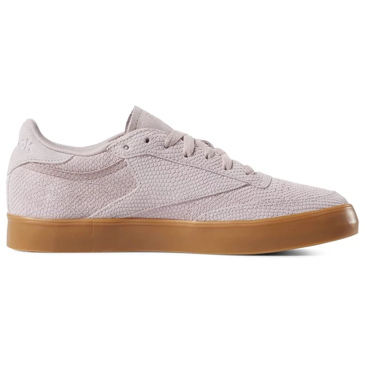 Zapatillas Reebok Club C Mujer Gris | 307618NSA