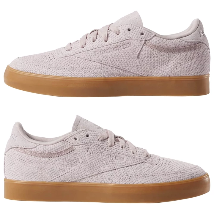 Zapatillas Reebok Club C Mujer Gris | 307618NSA