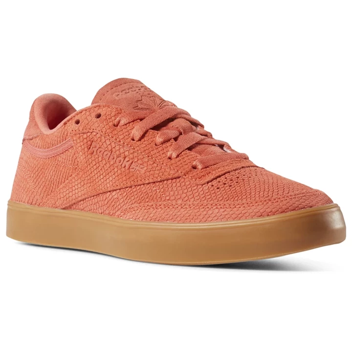 Zapatillas Reebok Club C Mujer Rosas | 361082FLC