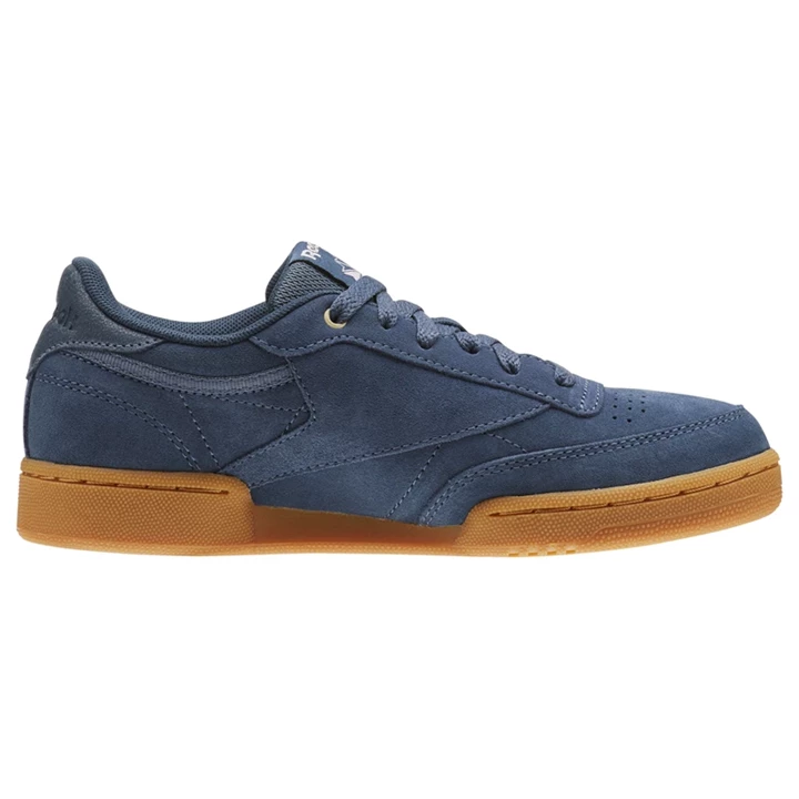 Zapatillas Reebok Club C Niños Azul Marino Marrones | 265914NSV