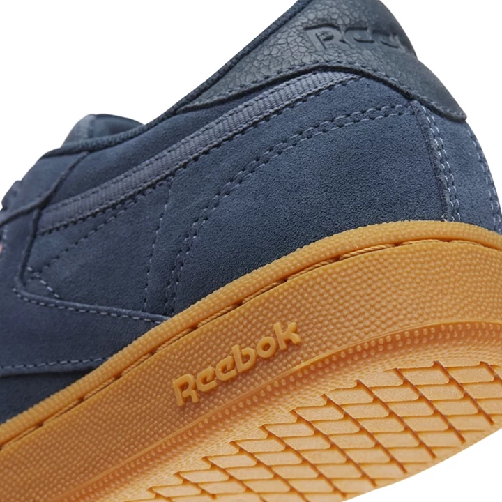 Zapatillas Reebok Club C Niños Azul Marino Marrones | 265914NSV