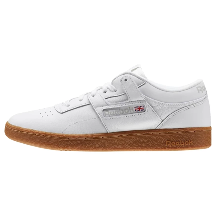 Zapatillas Reebok Club Workout Hombre Blancas Gris | 905814MIR