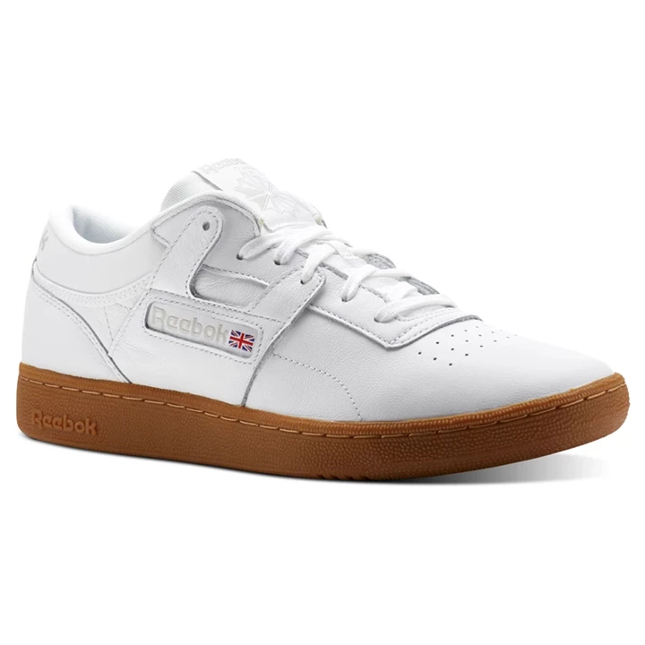 Zapatillas Reebok Club Workout Hombre Blancas Gris | 905814MIR