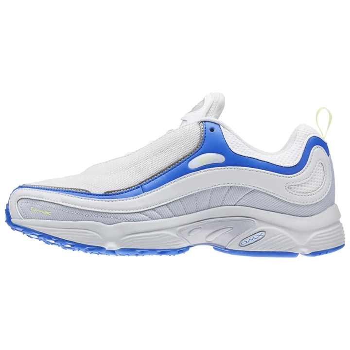 Zapatillas Reebok Daytona DMX Hombre Blancas Azules Limón | 190652CDZ