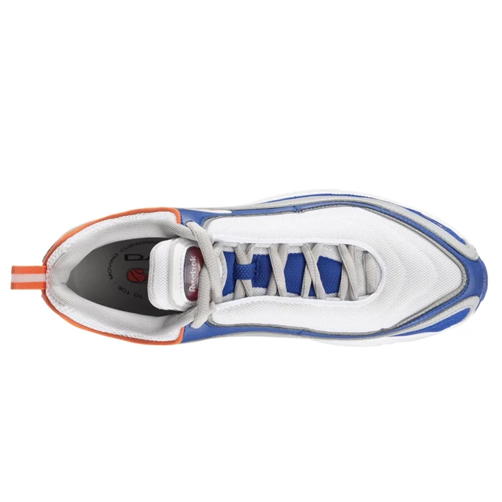 Zapatillas Reebok Daytona DMX Hombre Blancas Azules Gris Naranjas | 978014IVU