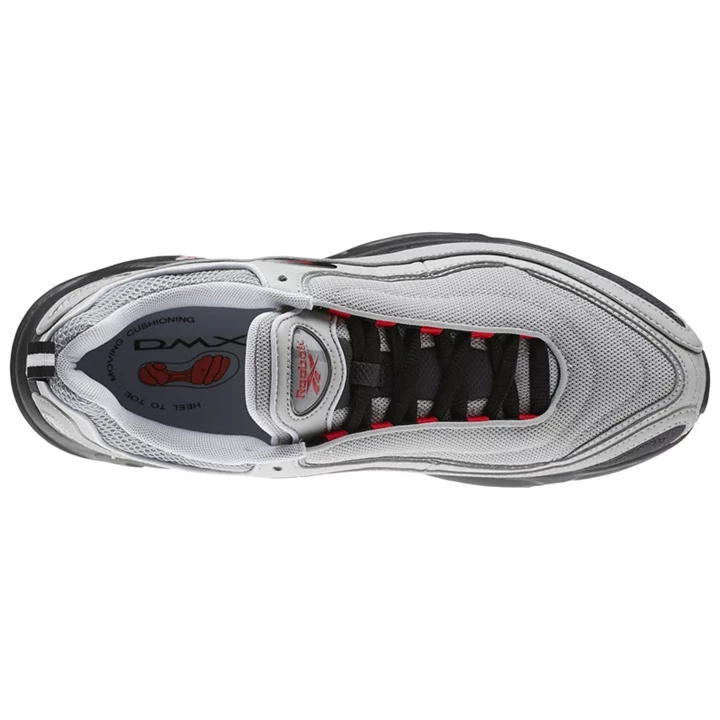 Zapatillas Reebok Daytona DMX Hombre Gris Oscuro Rojas Gris | 025318SKC