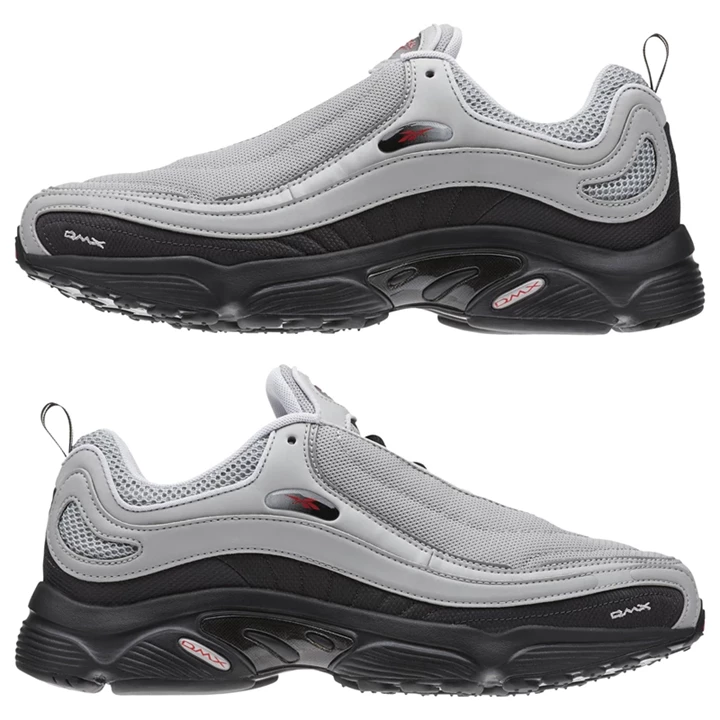 Zapatillas Reebok Daytona DMX Hombre Gris Oscuro Rojas Gris | 025318SKC