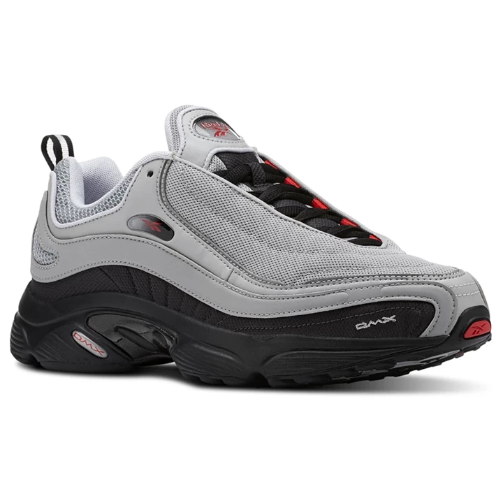 Zapatillas Reebok Daytona DMX Hombre Gris Oscuro Rojas Gris | 025318SKC