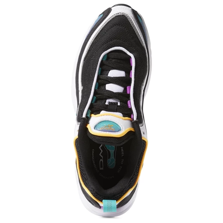 Zapatillas Reebok Daytona DMX Mujer Negras Turquesa Doradas | 564901JYO