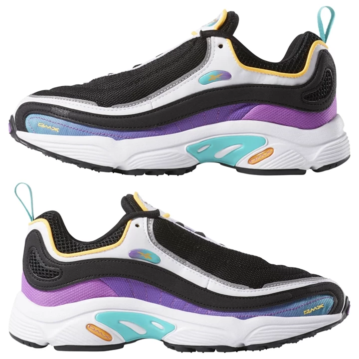 Zapatillas Reebok Daytona DMX Mujer Negras Turquesa Doradas | 564901JYO