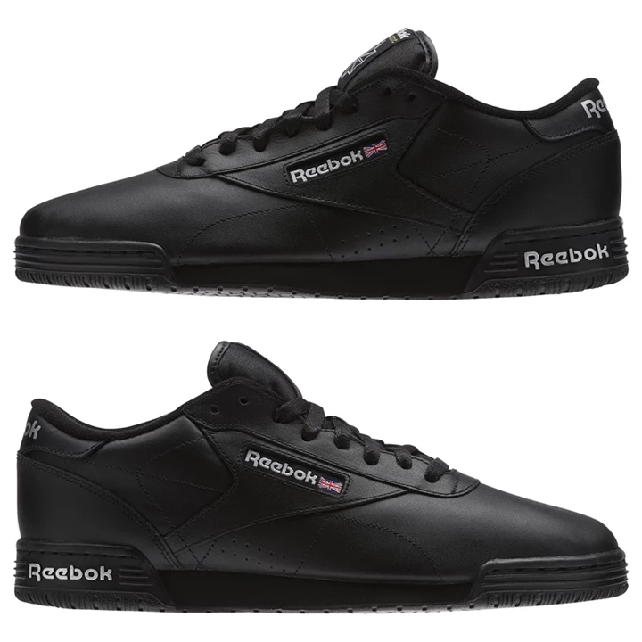 Zapatillas Reebok Ex-O-Fit Clean Logo INT Hombre Negras Plateadas Plateadas | 673851DQP