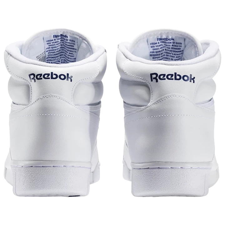 Zapatillas Reebok Ex-O-Fit Hi Hombre Blancas | 028413IKM