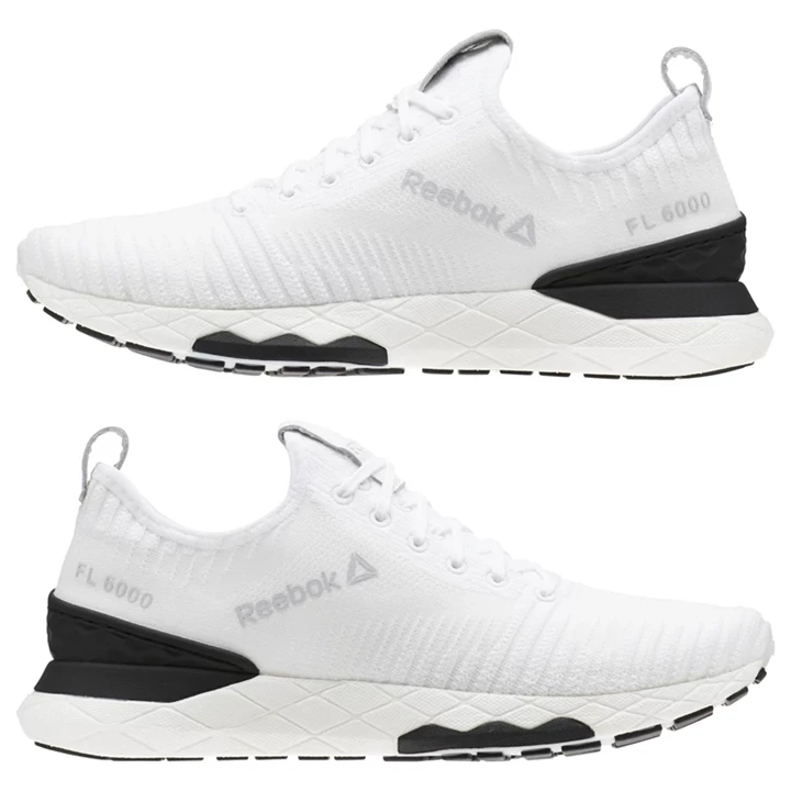 Zapatillas Reebok Floatride 6000 Hombre Blancas Negras Blancas | 049136QKD