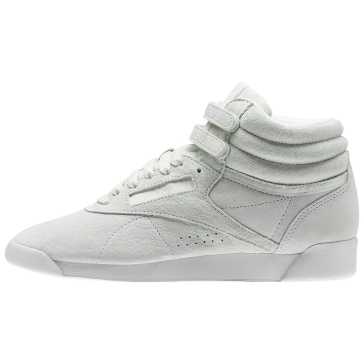 Zapatillas Reebok Freestyle HI NBK Mujer Azules Blancas | 750461JID