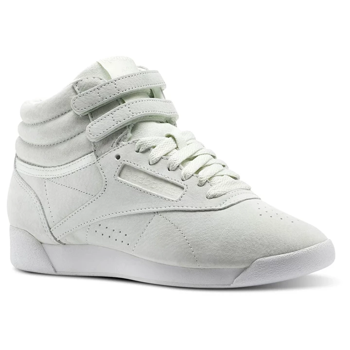 Zapatillas Reebok Freestyle HI NBK Mujer Azules Blancas | 750461JID