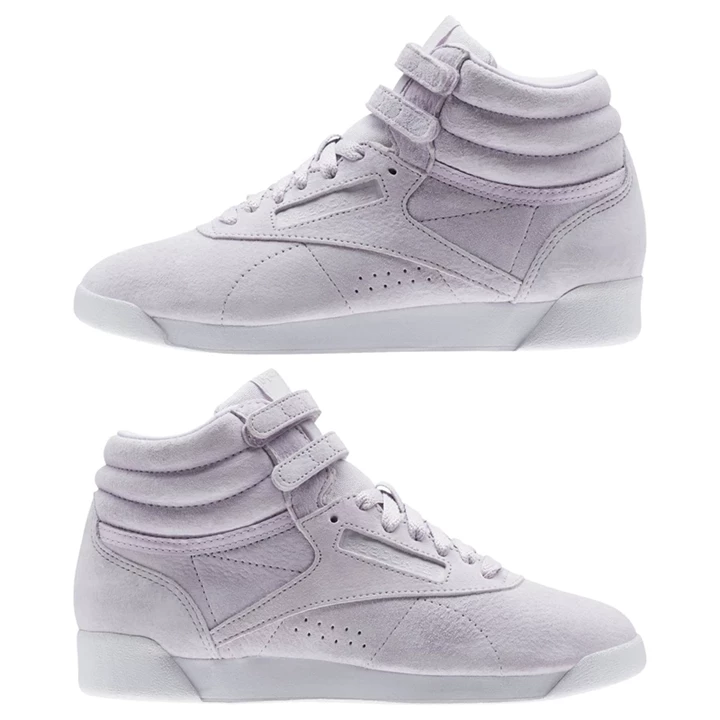 Zapatillas Reebok Freestyle HI NBK Mujer Blancas | 936482LUN